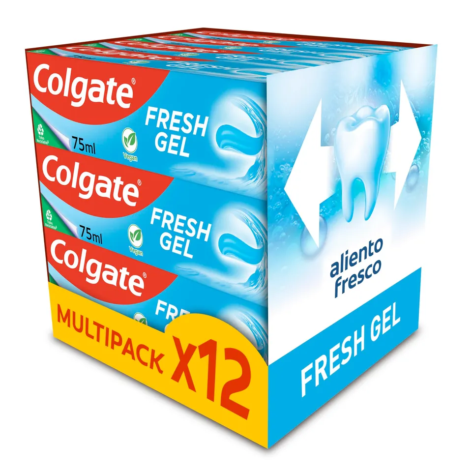 colgate-total-fresh-gel-zahnpasta-12x75-ml-minze image 1