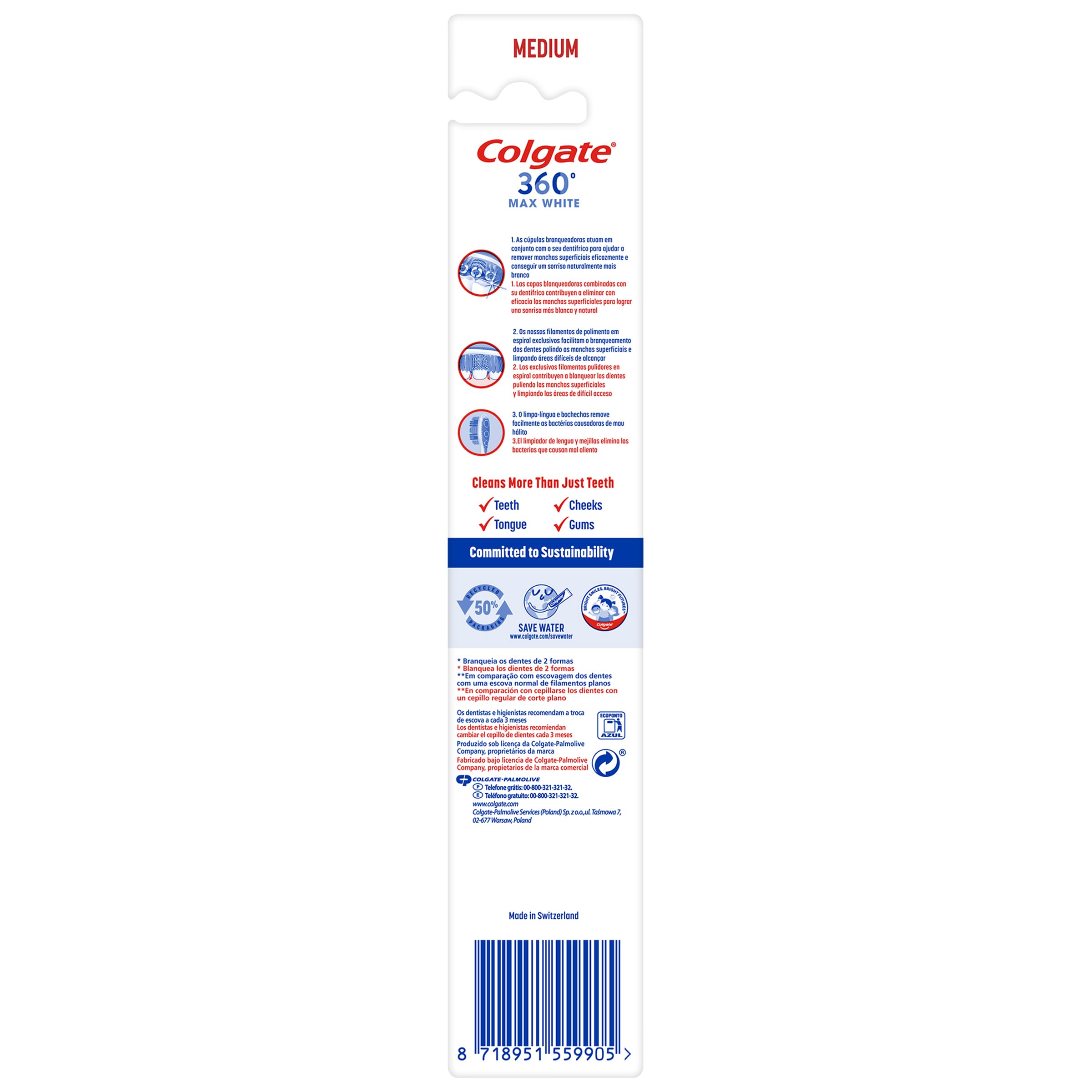 colgate-max-white-360-handzahnb-rste-mittel-1-st-ck-white image 2