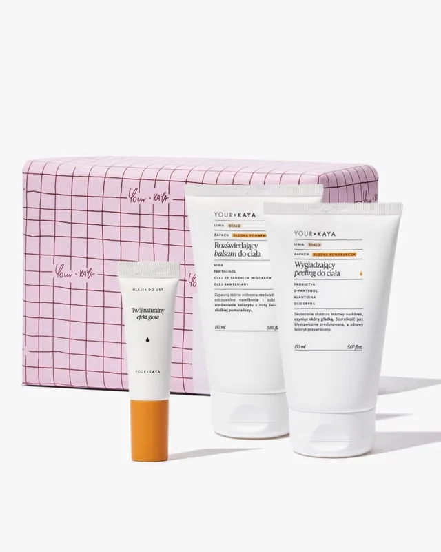 your-kaya-prezenty-geschenkset-orange-peeling-balsam-lippen-l image 1