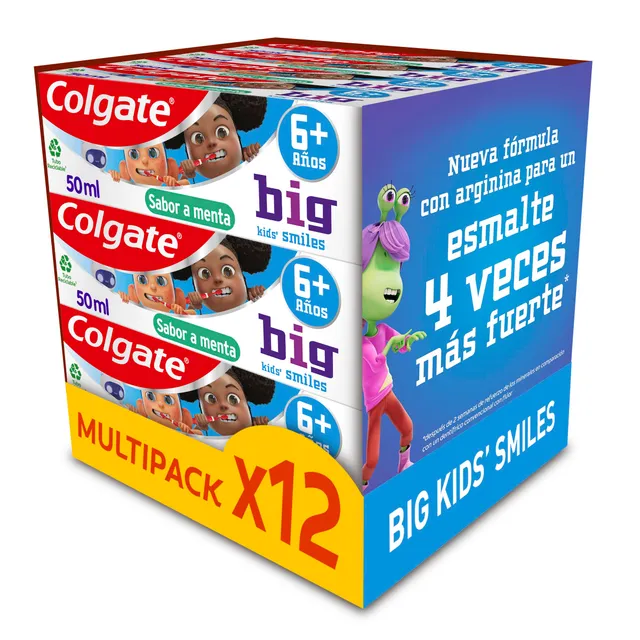 colgate-kids-zahnpasta-minze-farbwechsel-12-x-50-ml-6-9-jahre image 1