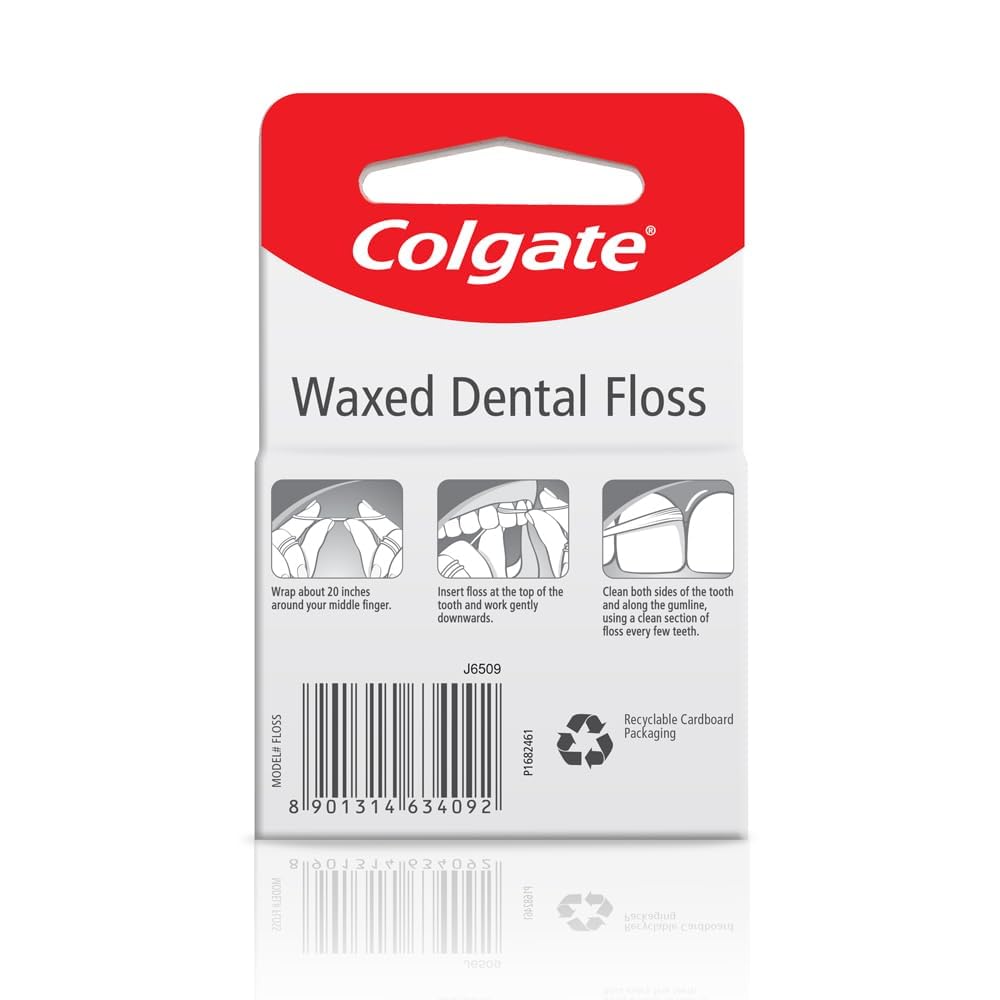 colgate-total-dental-floss-zahnseide-2er-pack-minze image 2