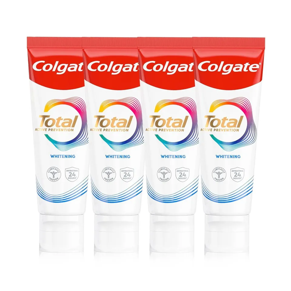 colgate-total-whitening-zahnpasta-4-x-100-ml-aufhellung image 1