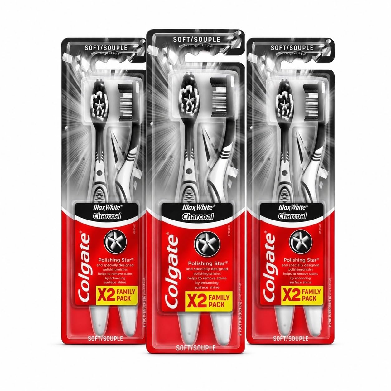 colgate-max-white-charcoal-zahnb-rste-soft-6-st-ck-aktivkohle image 1